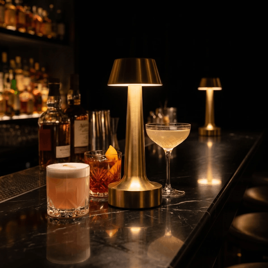 Vera in a bar setting
